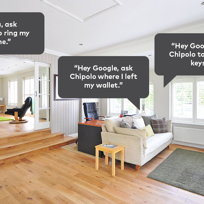 Chipolo With Voice Control On Google Assistant and Amazon Alexa