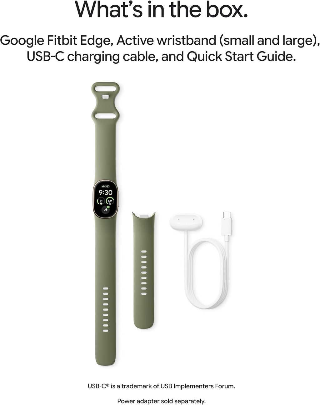 Google Fitbit Edge (Olive)