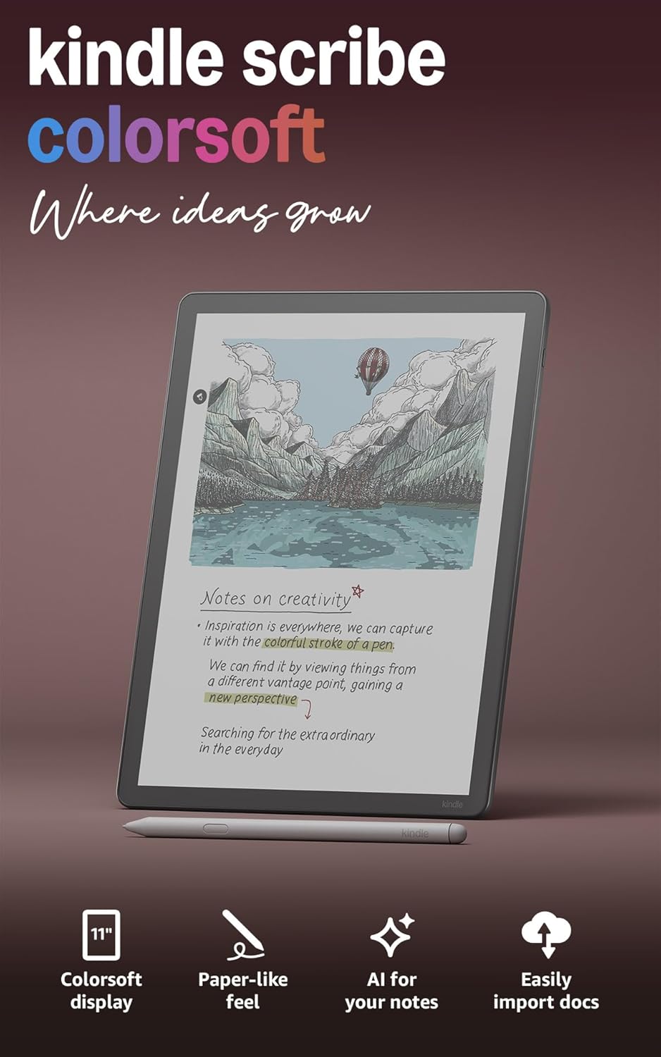 Kindle Scribe Colorsoft (newest model) - view 8