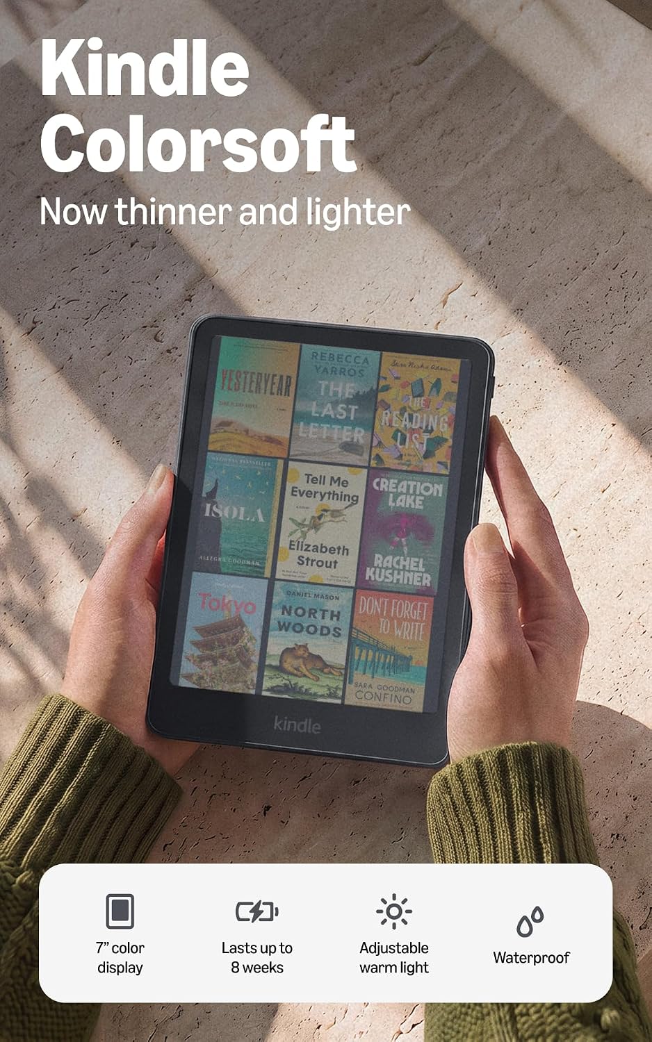Amazon Kindle Colorsoft 32GB Signature Edition (newest model 2026)