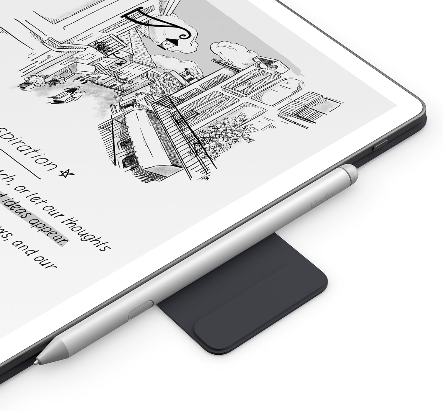 Kindle Scribe Folio Cover with Magnetic Attach (Premium Leather) - view 6