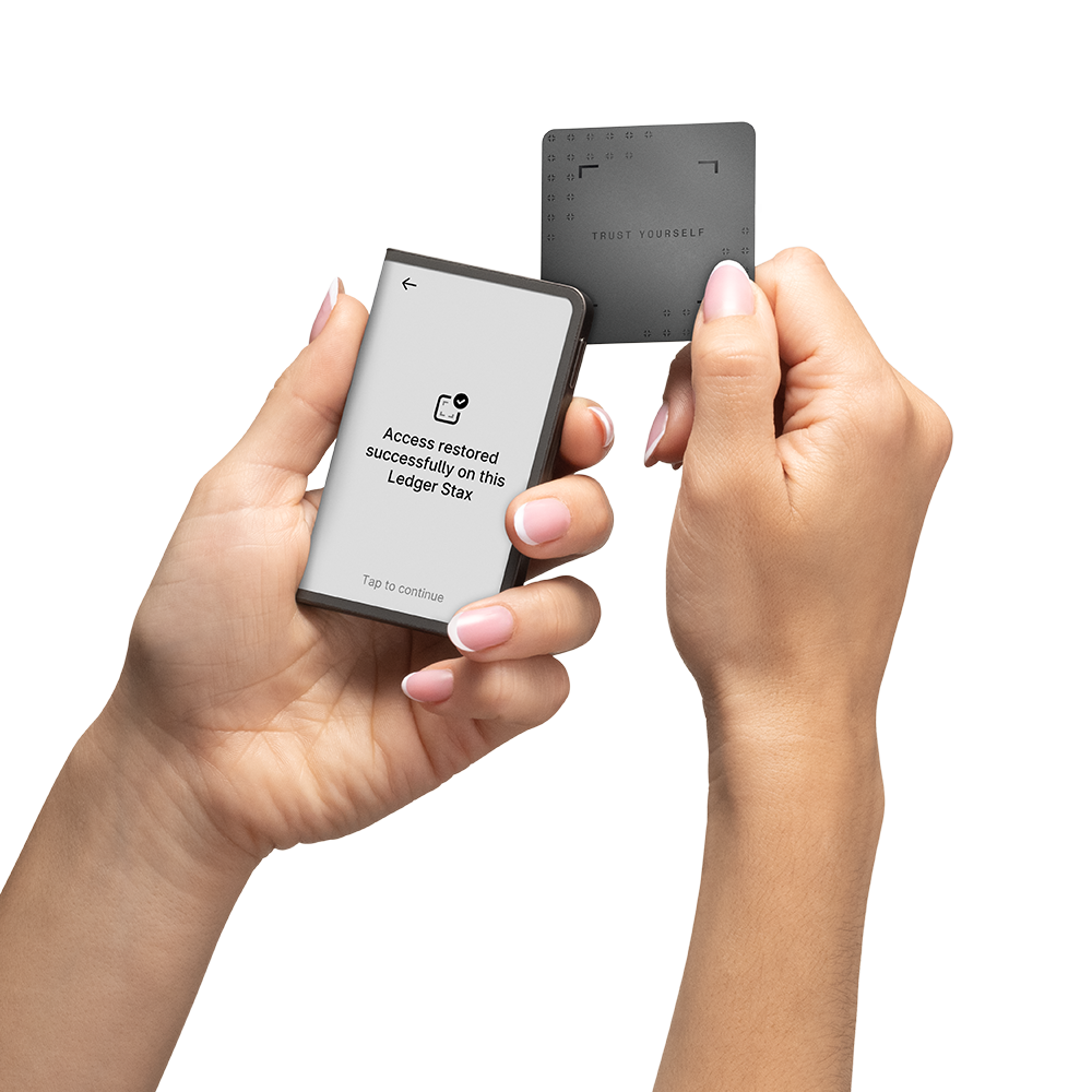 [NEW] LEDGER STAX with Ledger Recovery Key - view 3