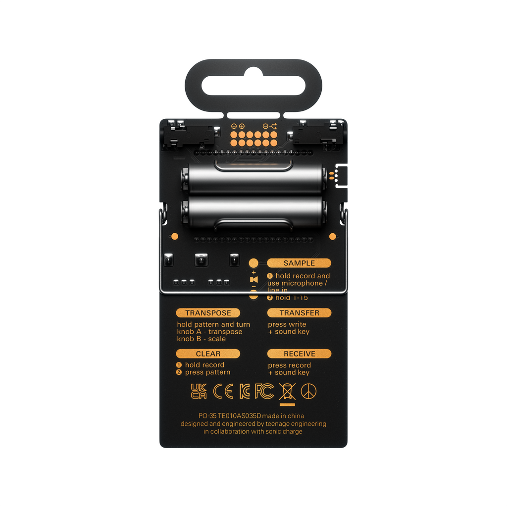 PO-35 Speak back view