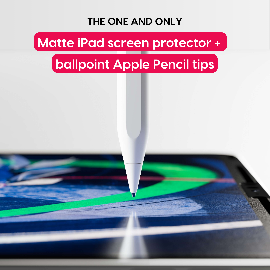 Rock Paper Pencil v3.0 — iPad Paper Screen Protector - view 3