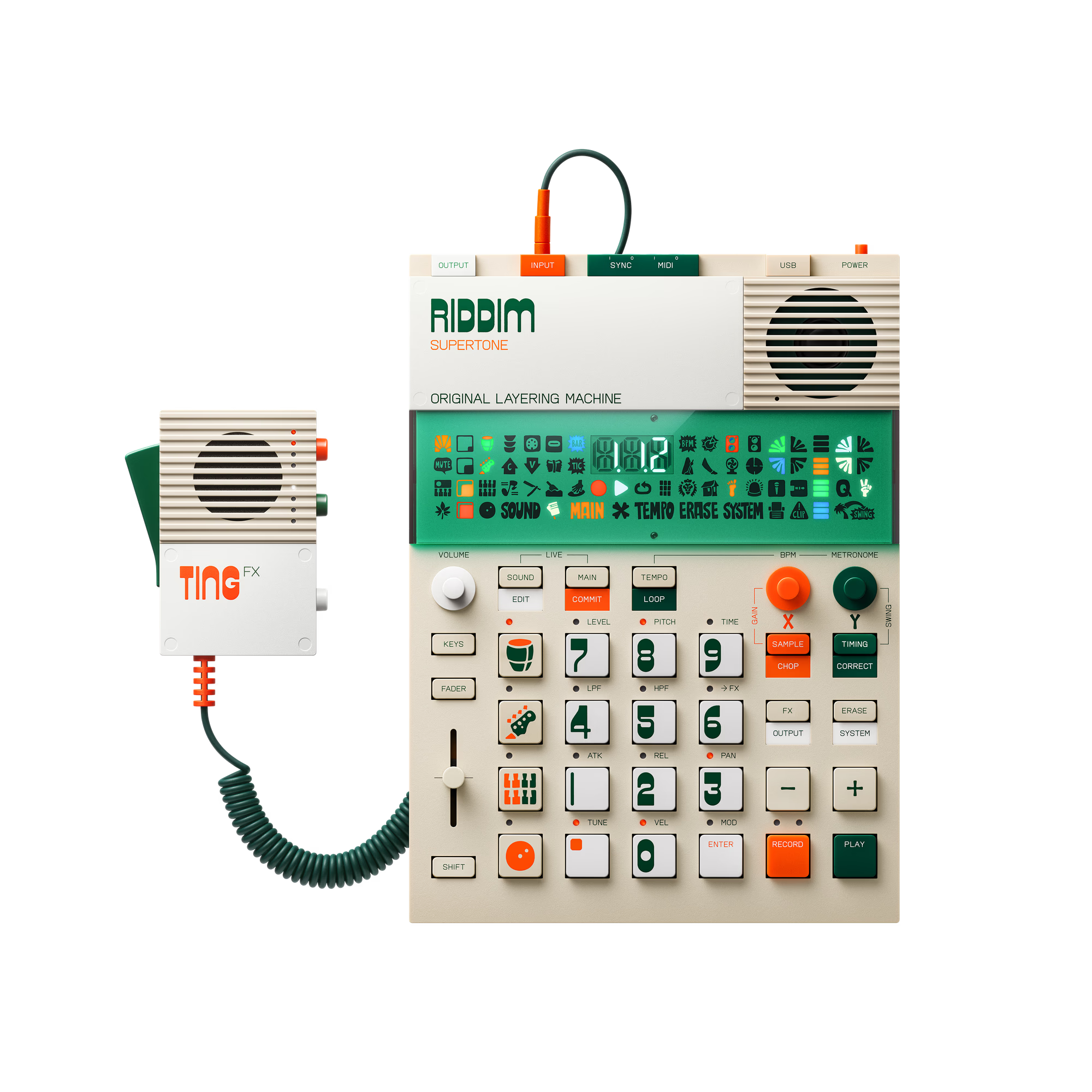 Teenage Engineering  EP-40 riddim 'n Ting