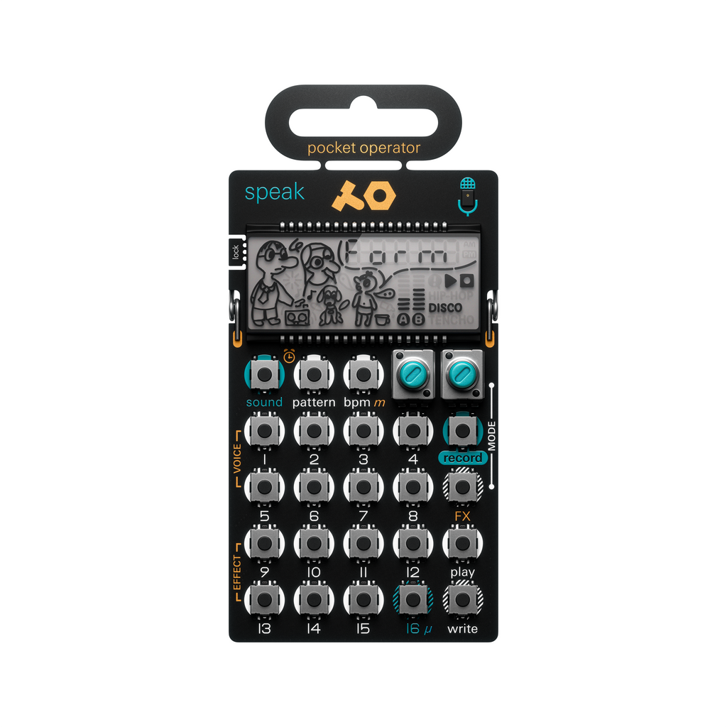 Teenage Engineering PO-35 Speak pocket operator front