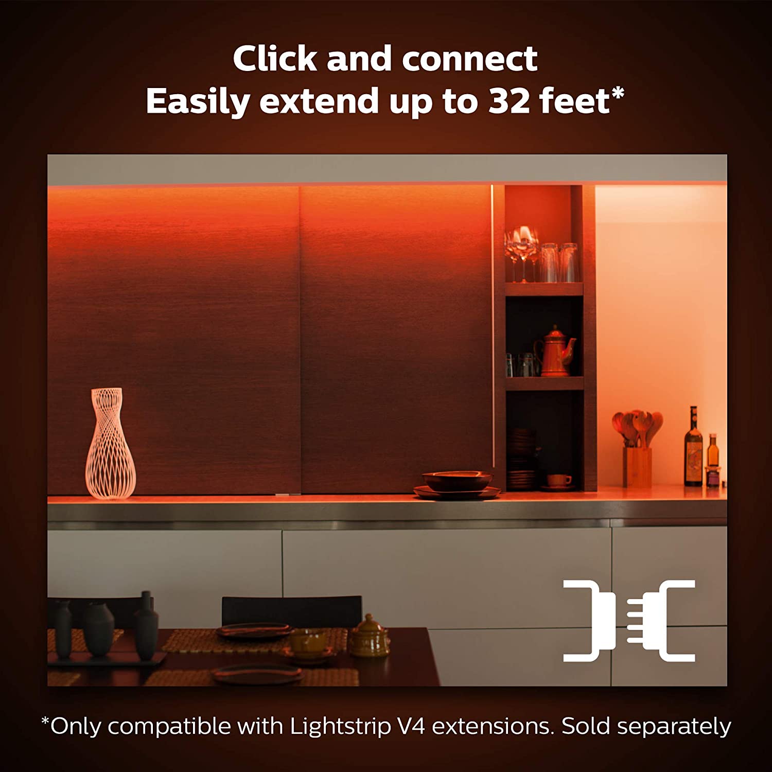 Philips Hue LightStrip Extension (1m.) - view 6