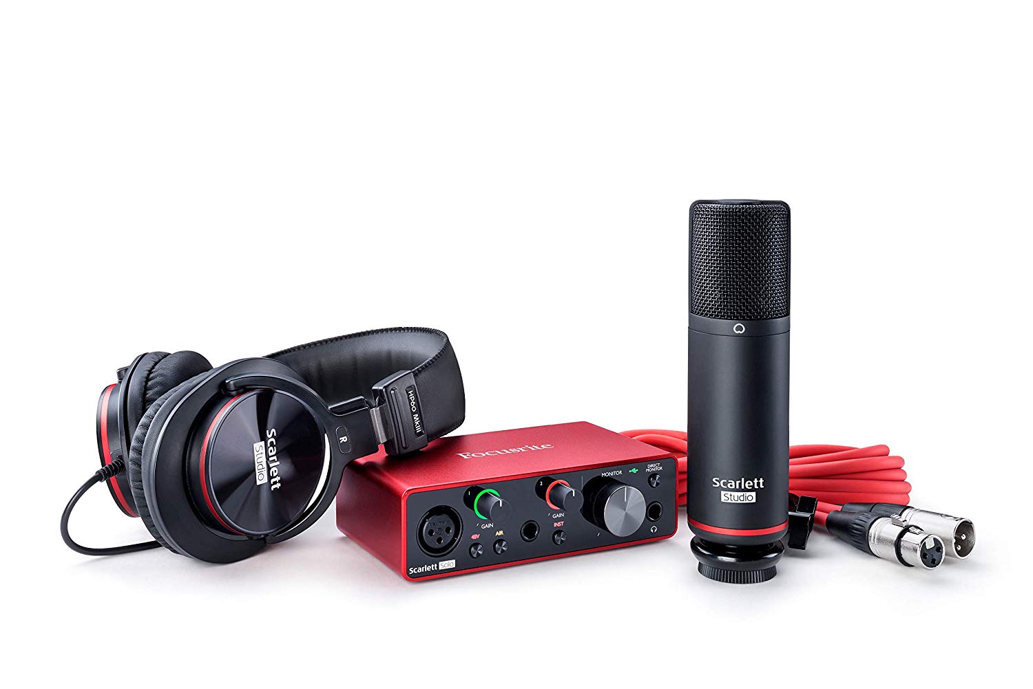 Focusrite : Scarlett Solo Studio Pack (Gen 3) - view 2