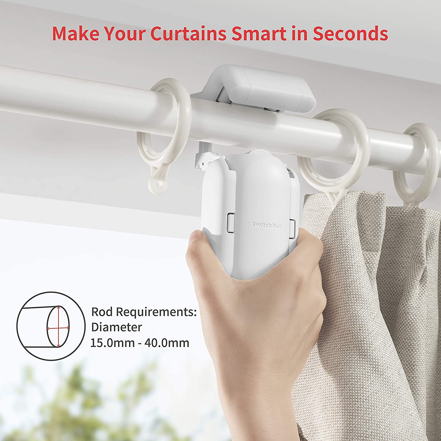 SwitchBot Curtain (I Rail) - view 6