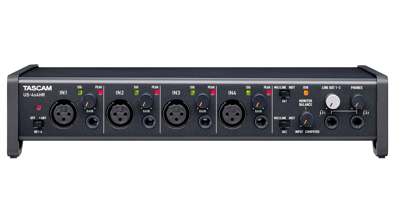 Tascam US-4x4HR - view 2
